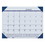 HOUSE OF DOOLITTLE 12440 Recycled EcoTones Ocean Blue Monthly Desk Pad Calendar, 22 x 17, 2023, Price/EA