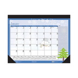 House of Doolittle HOD1396 Earthscapes Seasonal Desk Pad Calendar, 18.5 x 13, 2023