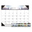 HOUSE OF DOOLITTLE 140HD Recycled Full-Color Photo Monthly Desk Pad Calendar, 22 x 17, 2023, Price/EA