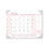 House Of Doolittle HOD1467 Recycled Breast Cancer Awareness Monthly Desk Pad Calendar, 22 x 17, 2023, Price/EA