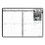 HOUSE OF DOOLITTLE 2171 Weekly Planner with Black and White Photos, 11 x 8.5, Black, 2022, Price/EA