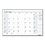 HOUSE OF DOOLITTLE 26002 Recycled Ruled Planner with Stitched Leatherette Cover, 11 x 8.5, Black, 2020-2022, Price/EA