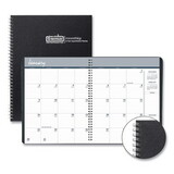 House of Doolittle HOD262092 Two-Year Monthly Hard Cover Planner, 11 x 8.5, Black, 2022-2023