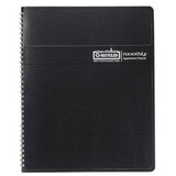 House Of Doolittle HOD262602 Recycled Ruled Monthly Planner, 14-Month Dec.-Jan., 8.75 x 6.88, Black, 2020-2022