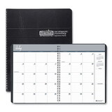 House Of Doolittle HOD26502 Academic Year 14-Month Recycled Ruled Monthly Planner, 11 x 8.5, Black Cover, 14-Month (July to Aug): 2024 to 2025