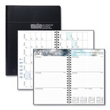 HOUSE OF DOOLITTLE 27502 Recycled Academic Weekly/Monthly Appointment Book/Planner, 8 x 5, Black, 2020-2021