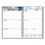HOUSE OF DOOLITTLE HOD27502 Recycled Academic Weekly/Monthly Appointment Planner, 8 x 5, Black Cover, 13-Month (Aug to Aug): 2024 to 2025, Price/EA