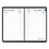 HOUSE OF DOOLITTLE HOD28802 Memo Size Daily Appointment Book with 15-Minute Schedule, 8 x 5, Black Cover, 12-Month (Jan to Dec): 2025, Price/EA