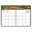 HOUSE OF DOOLITTLE HOD2946-32 Recycled Gardens of the World Weekly/Monthly Planner, 10 x 7, Black, 2022, Price/EA