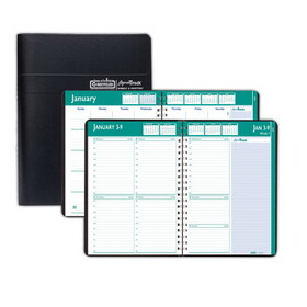 HOUSE OF DOOLITTLE 29602 Recycled Express Track Weekly/Monthly Appointment Book, 11 x 8.5, Black, 2022-2023