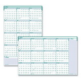 HOUSE OF DOOLITTLE 392 Recycled Express Track Reversible/Erasable Yearly Wall Calendar, 24 x 37, 2023