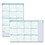 HOUSE OF DOOLITTLE 392 Recycled Express Track Reversible/Erasable Yearly Wall Calendar, 24 x 37, 2023, Price/EA