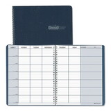 House Of Doolittle HOD50907 Recycled Teacher's Planner, Weekly, Two-Page Spread (Seven Classes), 11 x 8.5, Blue Cover