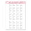 HOUSE OF DOOLITTLE HOD5226 Recycled Breast Cancer Awareness Monthly Planner/journal, 7 X 10, Pink, 2017, Price/EA
