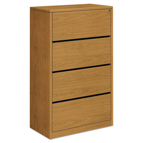 Hon HON10516CC 10500 Series Lateral File, 4 Legal/Letter-Size File Drawers, Harvest, 36" x 20" x 59.13"