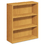 Hon HON105533CC 10500 Series Laminate Bookcase, Three-Shelf, 36w X 13-1/8d X 43-3/8h, Harvest, Price/EA