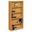 Hon HON105535CC 10500 Series Laminate Bookcase, Five-Shelf, 36w X 13-1/8d X 71h, Harvest, Price/EA