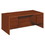 HON HON10791CO 10700 Series Double Pedestal Desk with Three-Quarter Height Pedestals, 72" x 36" x 29.5", Cognac, Price/EA