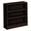 HON HON1872N 1870 Series Bookcase, Three Shelf, 36w X 11 1/2d X 36 1/8h, Mahogany, Price/EA