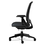 Hon HON2281VA10T Lota Series Mesh Mid-Back Work Chair, Black Fabric, Black Base, Price/EA