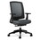 Hon HON2281VA19T Lota Series Mesh Mid-Back Work Chair, Charcoal Fabric, Black Base, Price/EA