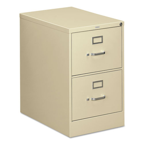 Hon HON312CPL 310 Series Vertical File, 2 Legal-Size File Drawers, Putty, 18.25" x 26.5" x 29"