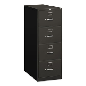 HON HON314CPS 310 Series Four-Drawer, Full-Suspension File, Legal, 26-1/2d, Charcoal