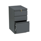 Hon HON33720RS Efficiencies Mobile Pedestal File W/one File/two Box Drawers, 19-7/8d, Charcoal