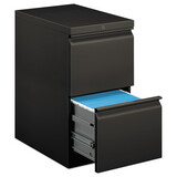 Hon HON33823RS Efficiencies Mobile Pedestal File W/two File Drawers, 22-7/8d, Charcoal