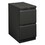 Hon HON33823RS Brigade Mobile Pedestal, Left or Right, 2 Letter-Size File Drawers, Charcoal, 15" x 22.88" x 28", Price/EA