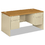 Hon HON38155CL 38000 Series Double Pedestal Desk, 60w X 30d X 29-1/2h, Harvest/putty, Price/EA