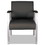 HON H4008.CU19.T Solutions Seating 4000 Series Sled Base Guest Chair, 23.5" x 26" x 33", Iron Ore Seat, Iron Ore Back, Black Base, Price/EA