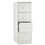 HON HON514CPQ 510 Series Four-Drawer Full-Suspension File, Legal, 52h X25d, Light Gray, Price/EA