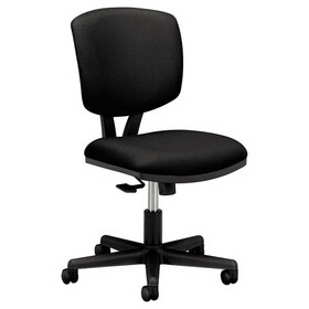 Hon HON5703GA10T Volt Series Task Chair with Synchro-Tilt, Supports Up to 250 lb, 18" to 22.25" Seat Height, Black