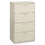 Hon HON574LQ 500 Series Four-Drawer Lateral File, 30w X 19-1/4d X 53-1/4h, Light Gray, Price/EA