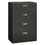 Hon HON684LS 600 Series Four-Drawer Lateral File, 36w X 19-1/4d, Charcoal, Price/EA