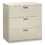 Hon HON693LQ 600 Series Three-Drawer Lateral File, 42w X 19-1/4d, Light Gray, Price/EA