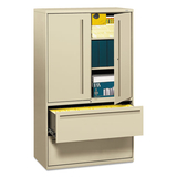 Hon HON795LSL 700 Series Lateral File W/storage Cabinet, 42w X 19-1/4d, Putty