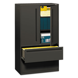 Hon HON795LSS 700 Series Lateral File W/storage Cabinet, 42w X 19-1/4d, Charcoal