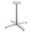 HON HONBTX30LPR8 Between Seated-Height X-Base for 42" Table Tops, 32.68w x 29.57h, Silver, Price/EA