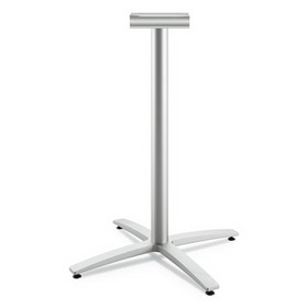 HON HBTTX42L.PR8 Between Standing-Height X-Base for 42" Table Tops, Silver