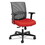 HON HONCMY1ACU67 Convergence Mid-Back Task Chair, Synchro-Tilt and Seat Glide, Supports Up to 275 lb, Red Seat, Black Back/Base, Price/EA