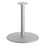 HON HONHBTTD30 Between Round Disc Base for 30" Table Tops, Textured Silver, Price/EA