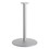 HON HONHBTTD42 Between Round Disc Base for 42" Table Tops, 40.79" High, Textured Silver, Price/EA