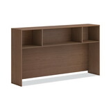 HON HONLDH72LE1 Mod Desk Hutch, 3 Compartments, 72 x 14 x 39.75, Sepia Walnut