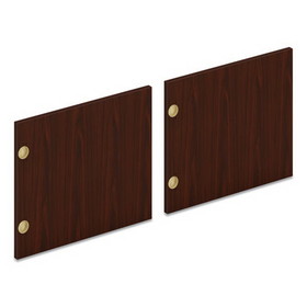 HON HONLDR72LMLT1 Pair of Mod Laminate Doors for 72"W Mod Desk Hutch, 17.87 x 14.83, Traditional Mahogany