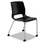 Hon HONMG101ON Motivate Seating 4-Leg Stacking Chair, Onyx/platinum, 2/carton, Price/CT