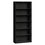 Hon HONS82ABCP Metal Bookcase, Six-Shelf, 34-1/2w X 12-5/8d X 81-1/8h, Black, Price/EA