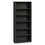 Hon HONS82ABCS Metal Bookcase, Six-Shelf, 34-1/2w X 12-5/8d X 81-1/8h, Charcoal, Price/EA