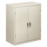 Hon HONSC1842Q Assembled Storage Cabinet, 36w x 18.13d x 41.75h, Light Gray